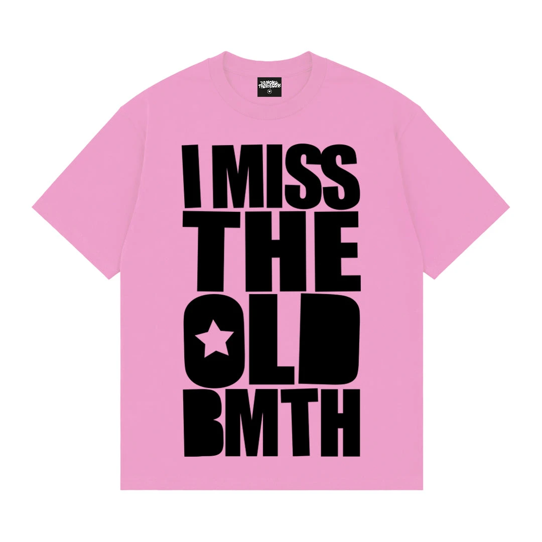 Bring Me The Horizon I Miss The Old BMTH Graphic New Tshirt 100%Cotton Men's Women's Popular Oversized Fashion Tshirt Streetwear