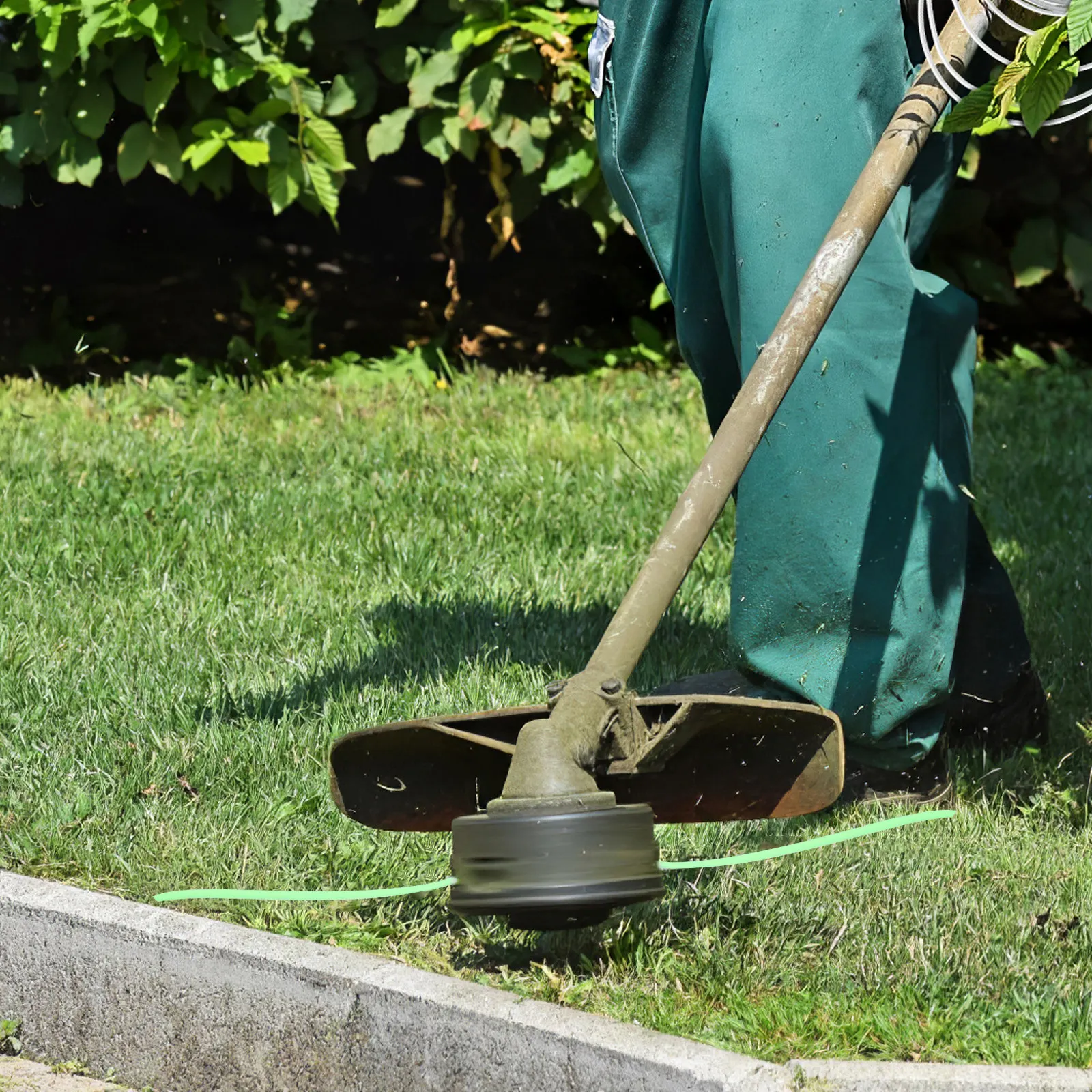 

Рулон нейлоновой лески для триммера 2,0 мм x 100 м, премиум-класса, совместимый с большинством газонокосилок и триммеров, аксессуары для точной стрижки