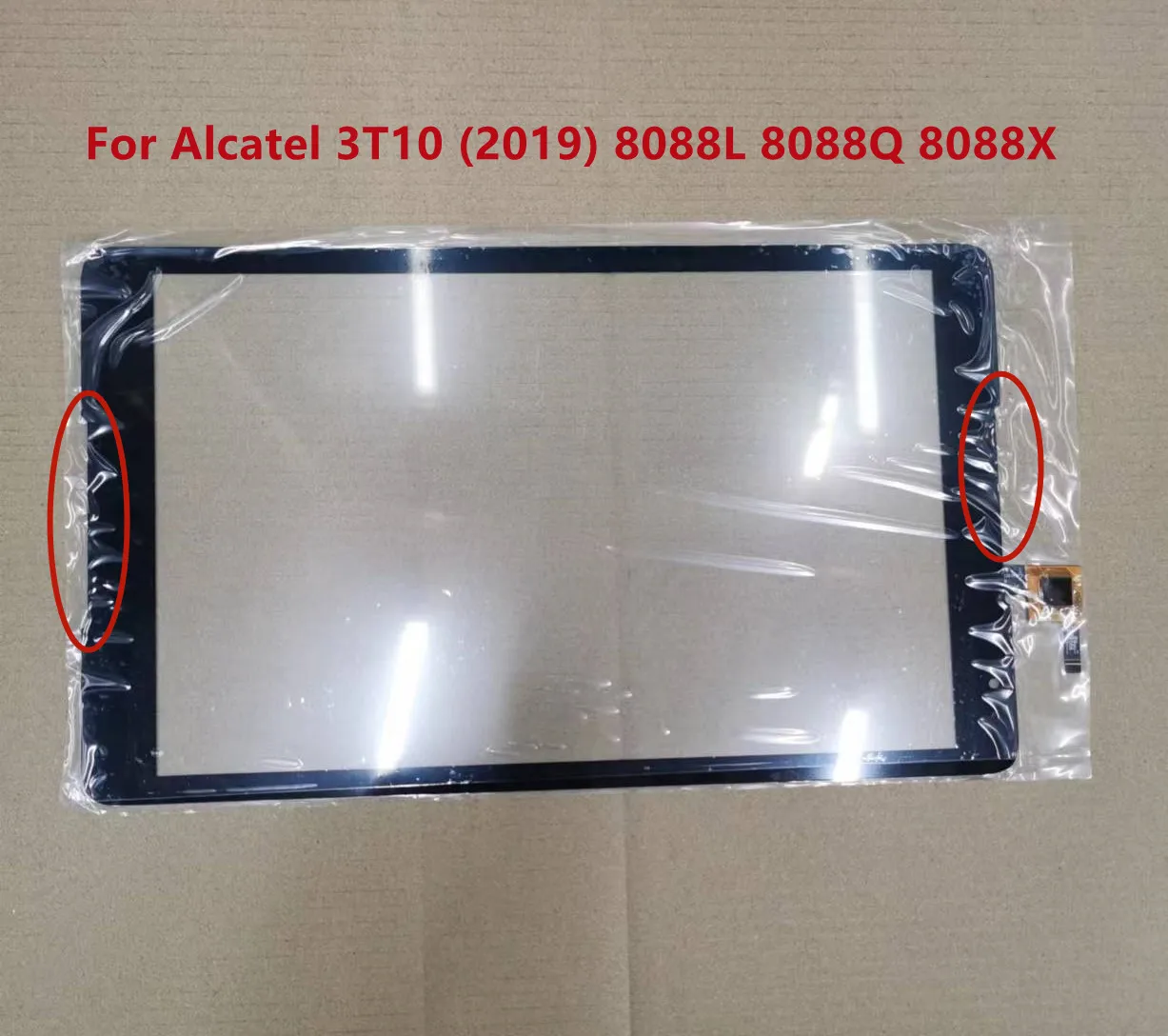 Novo original 10.1 inch inch polegadas para alcatel 3t10 3t 10 (2019) 8088l 8088q 8088x (2020) 8094 8094x 8094m sensor digitador da tela de toque