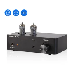 PJ.MIAOLAI 6K4 Tube Headphone Amplifier Preamp Mini Tube AMP PC Phone CD Pre-Audio Amplifier For Home Theater System DIY