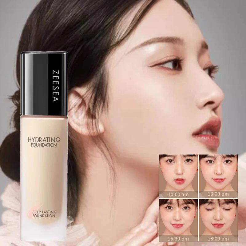 ZEESEA Foundation Liquid Concealer Longlasting Waterproof Makeup Dry Oil Skin Moisturizing Hydrating Beginners Wholesale Makeups