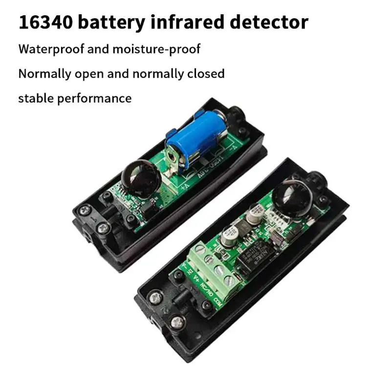 

New Barrier Garage Infrared Detector Sensor 12-24V DC Photocell For Gates Automatic Gate Photocell Infrared Alarm Sensor