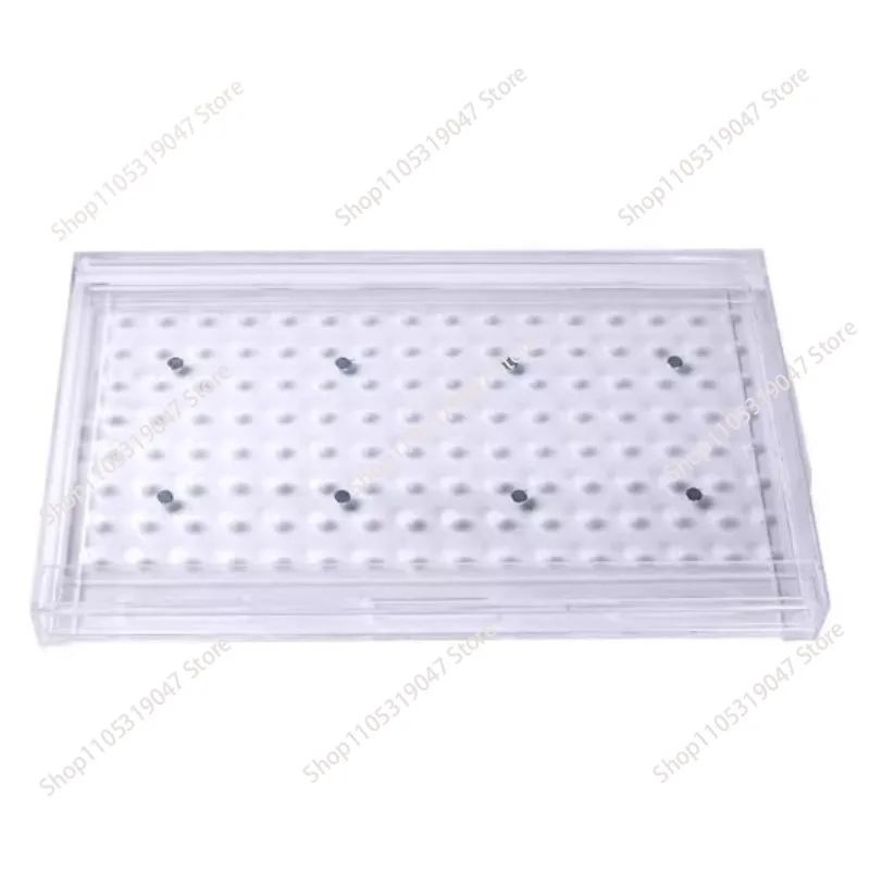 Acrylic Manual Seed Sower 32/50/72/105 Holes - Efficient Seeding Tool for Seedling Tray Garden Nursery Planting