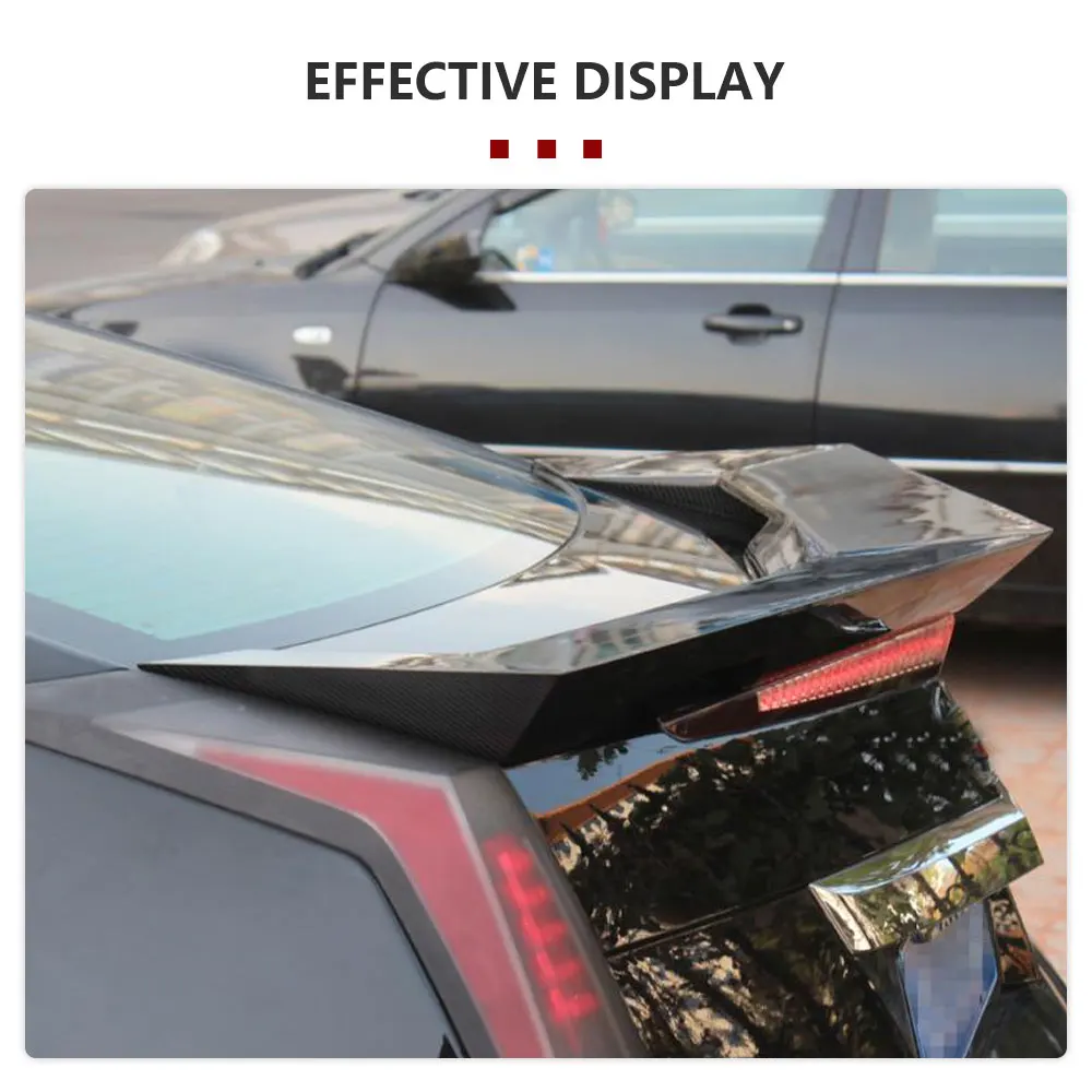 Carbon Fiber Car Rear Trunk Boot Spoiler Wing for Cadillac CTS Coupe 2-Door 2011 2012 2013 2014 Car Tuning Parts