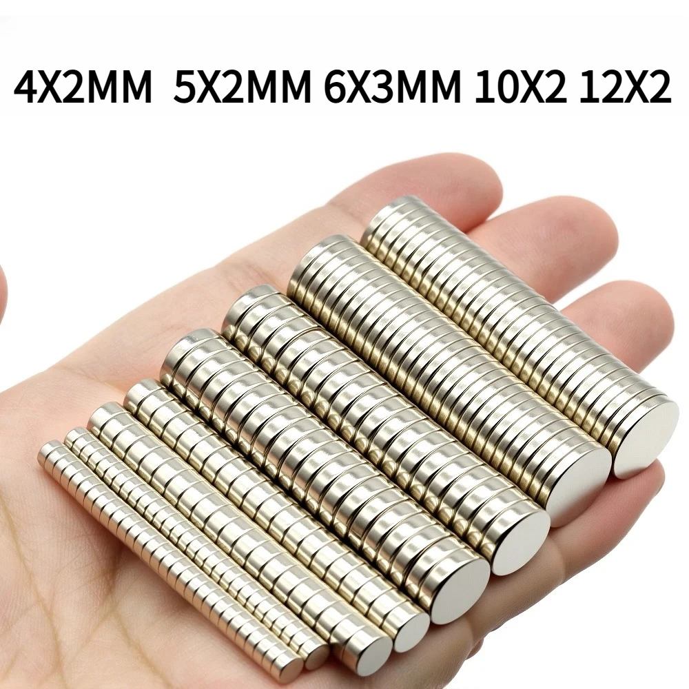 Round Magnet 10x3 12X2MM Versatile Application Circular Sheet-shaped Magnet Decorative Round Magnets for Home Fridge Magnet
