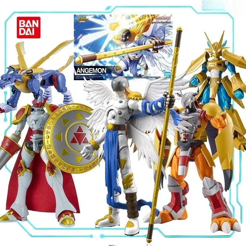 

Bandai Original Model Kit FRS Digimon Adventure ANGEMON WARGREYMON ALL Anime Action Figure Assembly Model Toy Gift for Boys