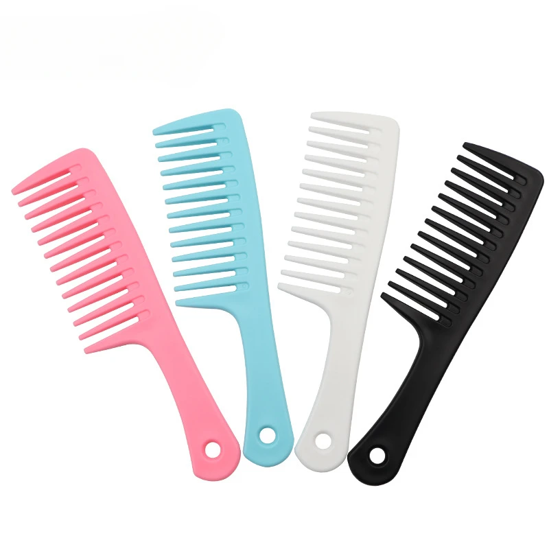 Large Wide-tooth Curly Hair Comb Curly Women Smooth Hair Comb No Knot Thickened Hairdressing Comb Hair Styling Tools