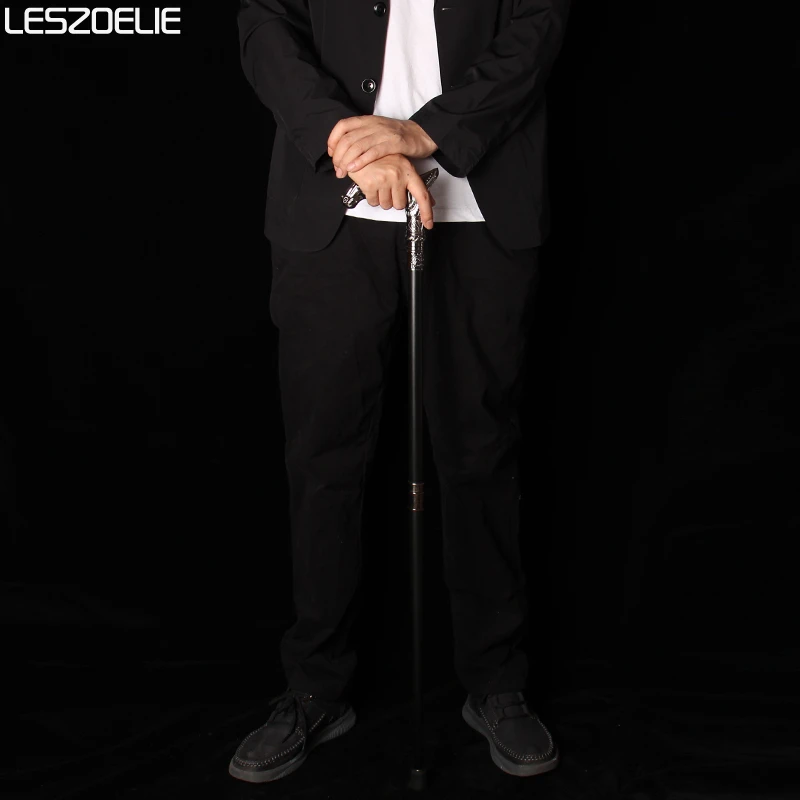 Серебряная голова лошади, роскошная модная трость, мужская декоративная трость, женская винтажная металлическая трость, мужское украшение, трость