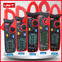 UNI-T UT210E UT210D UT210A UT210B UT210C Mini Digital Clamp Meter Multimeter Handheld AC/DC Resistanc With Temperature Voltmeter