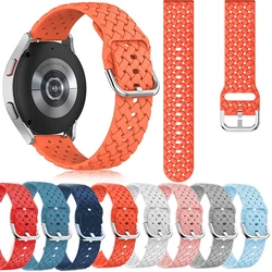 Correa de silicona trenzada para Amazfit GTS/GTR-4-3-2-2e-Mini-Pro/stratos 2-3, pulsera huawei GT/Amazfit bip-U-S-3-Pro, 22mm y 20mm