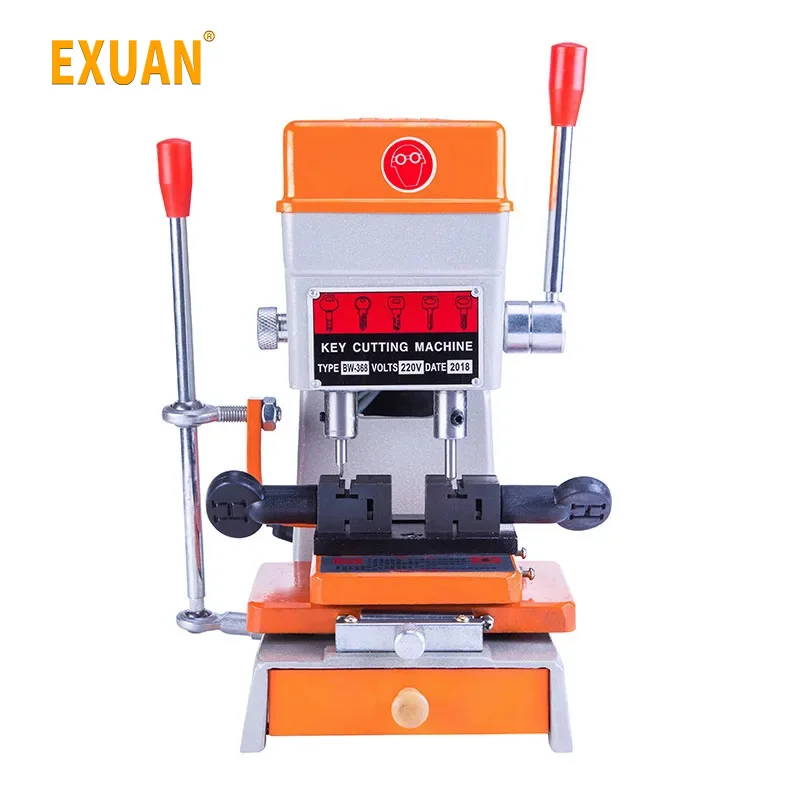 

High Precision Key Cutting Machine With Key Reproduction Machine Vertical Parallel Bars Four Layer Universal Fixture