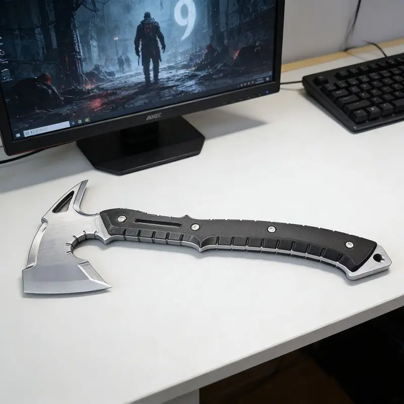 Cosplay Biohazard RE9 3D Printed Hatchet Plastic Axe Props Resident Evil 9 Requiem Halloween Carnival Party Game Replica
