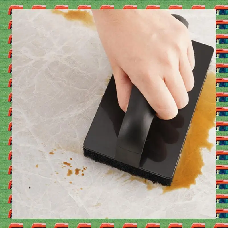 

ABMO 2X универсальный набор для чистки сковороды, набор инструментов для чистки гриля для горячих или холодных поверхностей, скребок, щетки для чистки