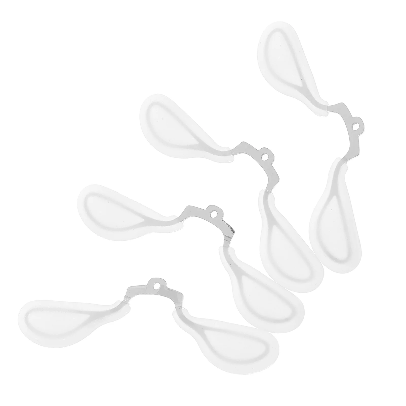 

4Pcs Eyeglass Nose Pads Silicone - Integrated Figure Eight Structure Skin Friendly Stable Support Kids Glasses Nose Pieces