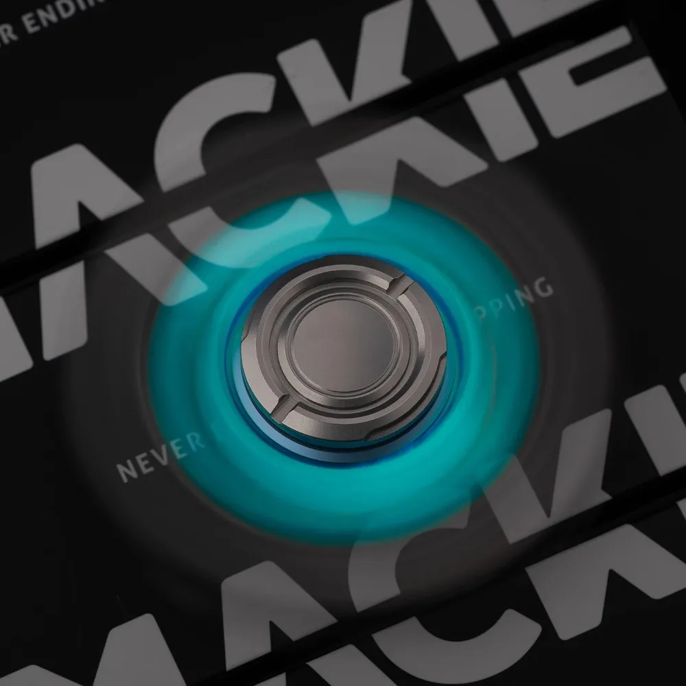 MACKIE Star Ship 2.0 Fidget Spinner Open Nail Gyro Mechanical Metal Stress Relief Toy Fidgeting Spinners Anxiety Relief Gadgets