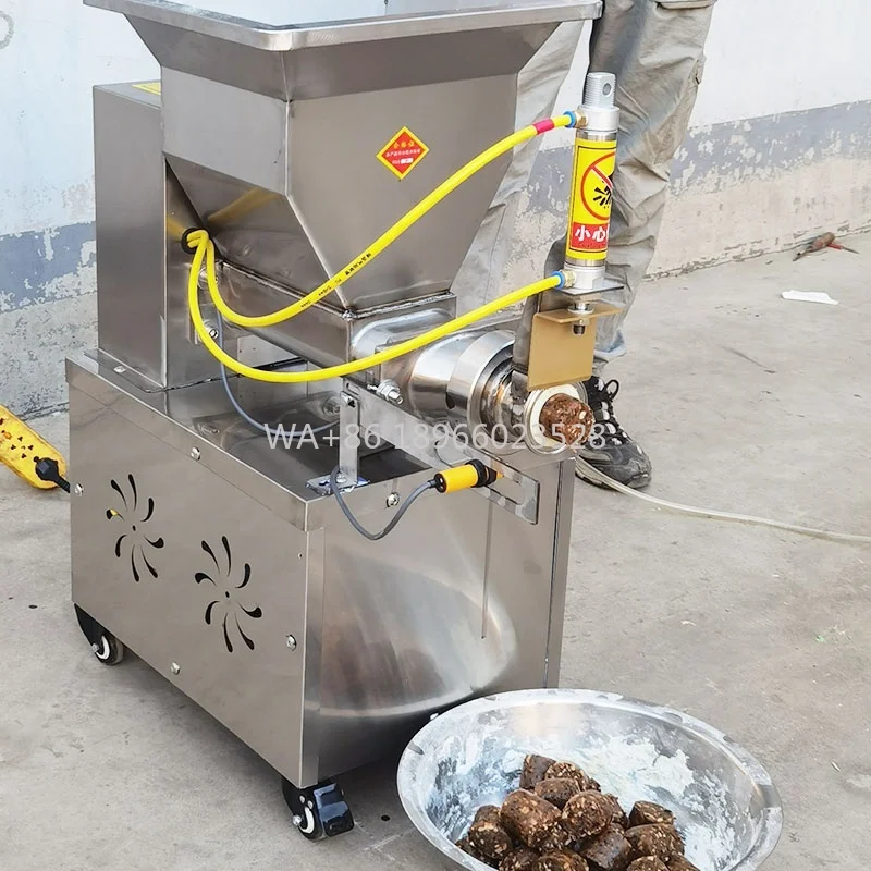 

Machine with Core Motor Component Commercial Volumetric Dough Divider Machine Pizza Dough Ball Cutting Making