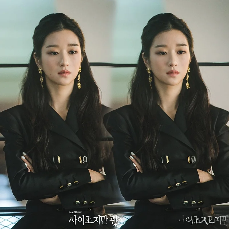 Ele Double-Breasted Suit Dr Korean Sle High Waist Long Sve V-Ne Autumn Faion Commute Pure Color X-ape Silho...