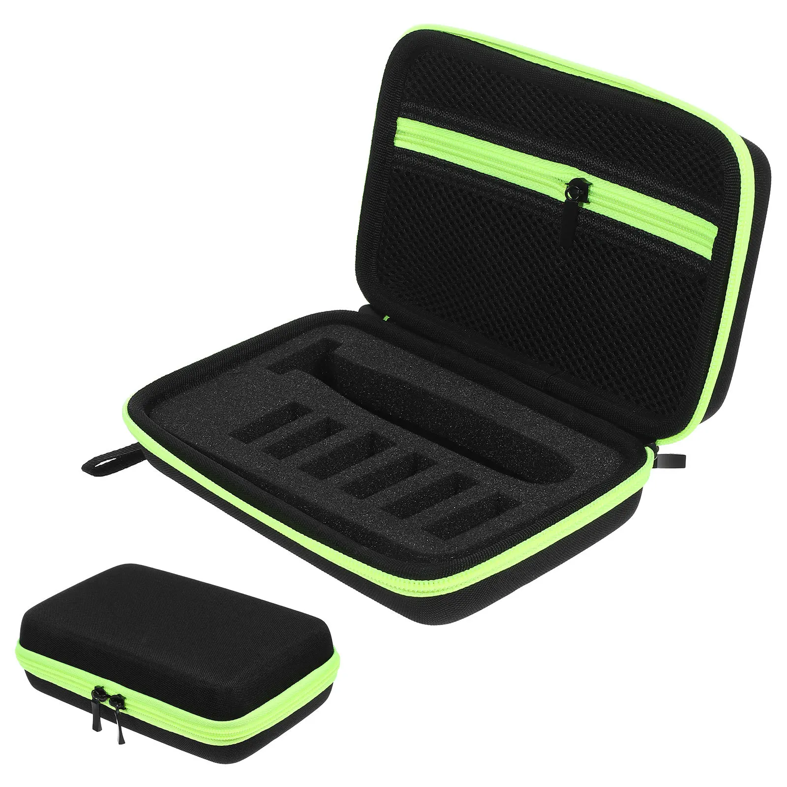 صندوق حماية ماكينة الحلاقة مقاوم للضغط بسحاب أخضر إيفا لـ Qp2530 2520 حامل ماكينة الحلاقة المحمولة للسفر