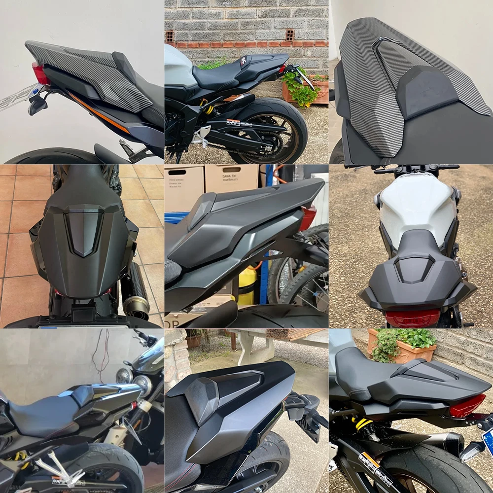 二輪車用リアシートカバー,リアシートカバー,パッド付き,ホンダcbr650r,cb650r,2019-2023