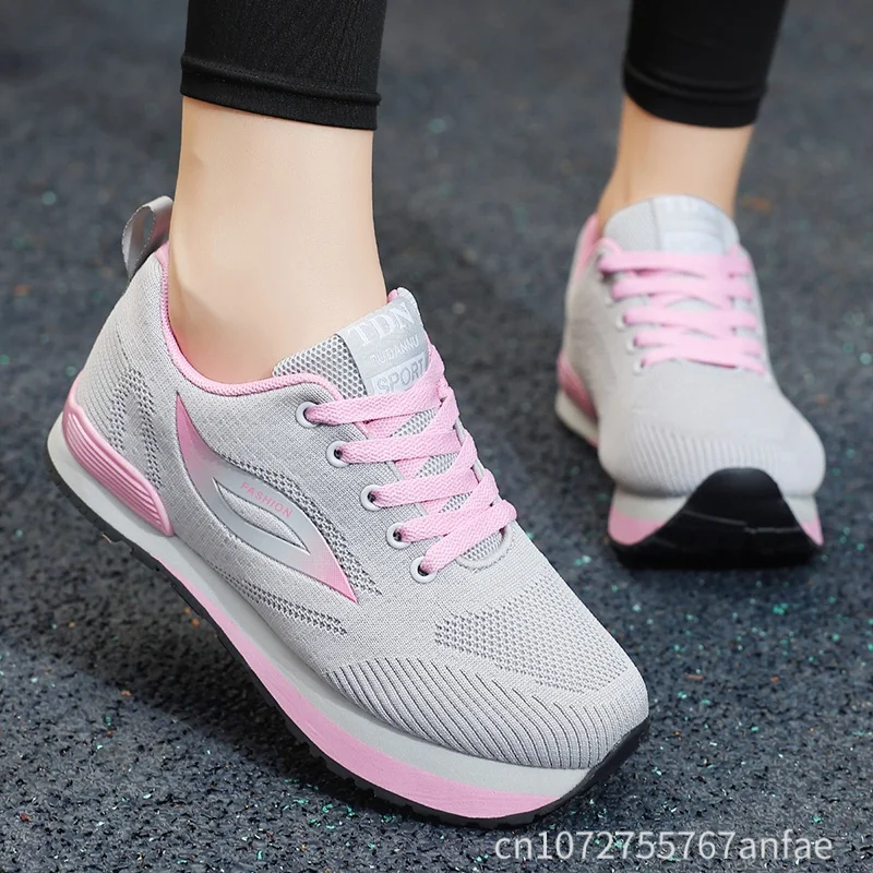 

Women Flats Fashion Lightweight Shoes Women Lace Up Rehabilitation shoes Round Toe Sneakers Women Shoe Walking Shoes Footwear