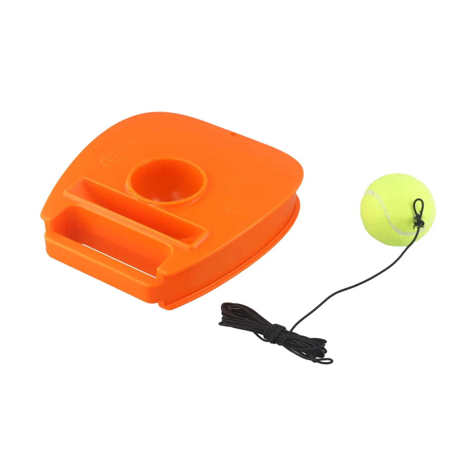 Heavy Duty Tennis Training Equipment Self-Duty Rebound Tennis Trainer Sparring Device Rebound Ball With Long Elastic Rope