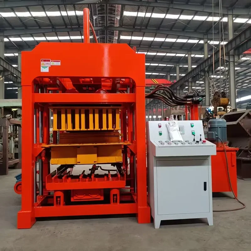 4-20 Fully Automatic Cement Brick Making Machine Hollow Block Machine with Engine and Motor Core Components