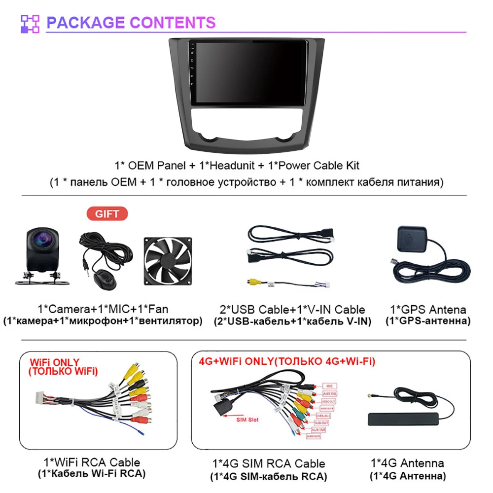 Android 16 Qualcomm Carplay Auto Car Radio Multimedia Player For Renault Kadjar 2015 2016 2017 2018 2019 Autoradio Head Unit DVD