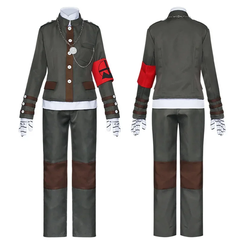 Anime Danganronpa V3 Killing Harmony Cosplay Korekiyo Shinguji Cosplay Costume School Uniform Halloween Costume for Women Girls