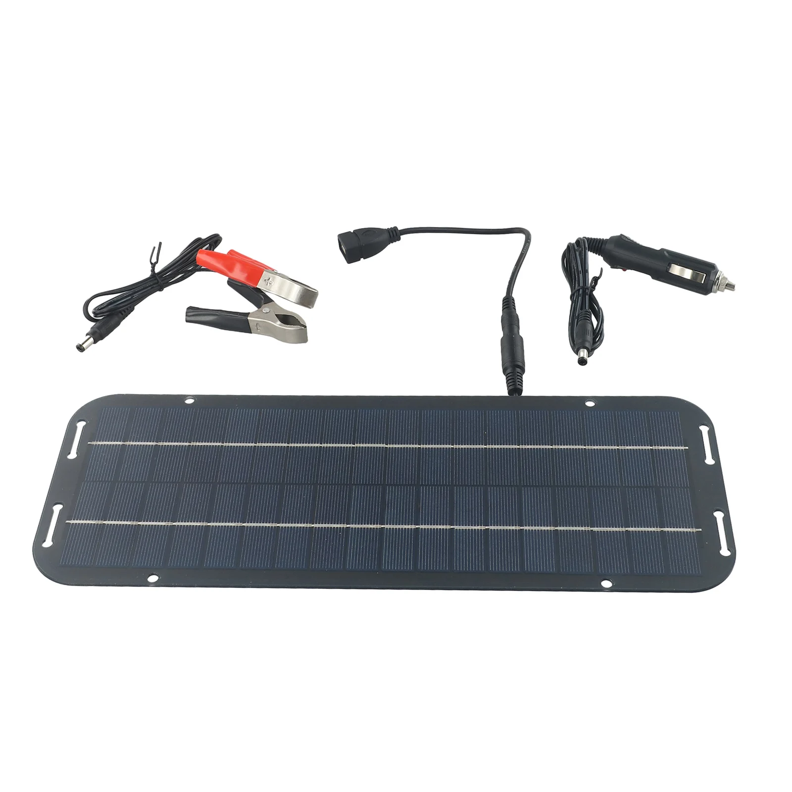 60W 12V Solar Panel Kit IP65 Waterproof Solar Trickle Charger Portable Solar Powered Charger Kit For Caravan Car Van Boat