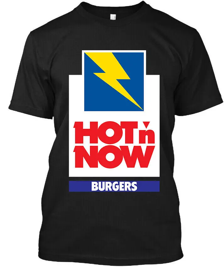 Hot 'n Now Hamburgers American Fast Food Restaurant T-Shirt S-4XL High Quality 100%Cotton Short Sleeve