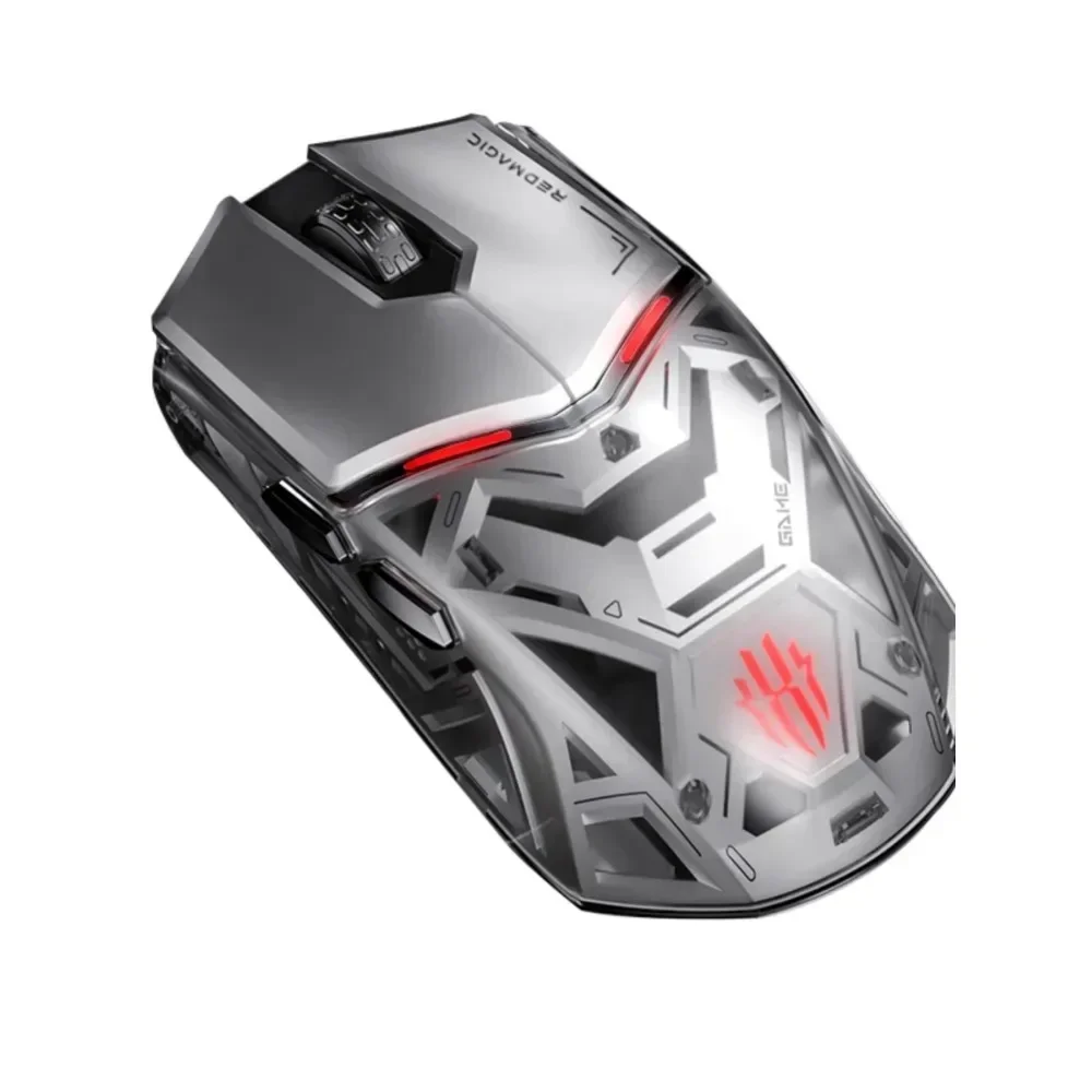 Redmagic Gaming Wired Wireless Mechanical Mouse Macro RGB Light Effect Computer PAW3395 26000DPI Reddot Winner Tri-mode Esport