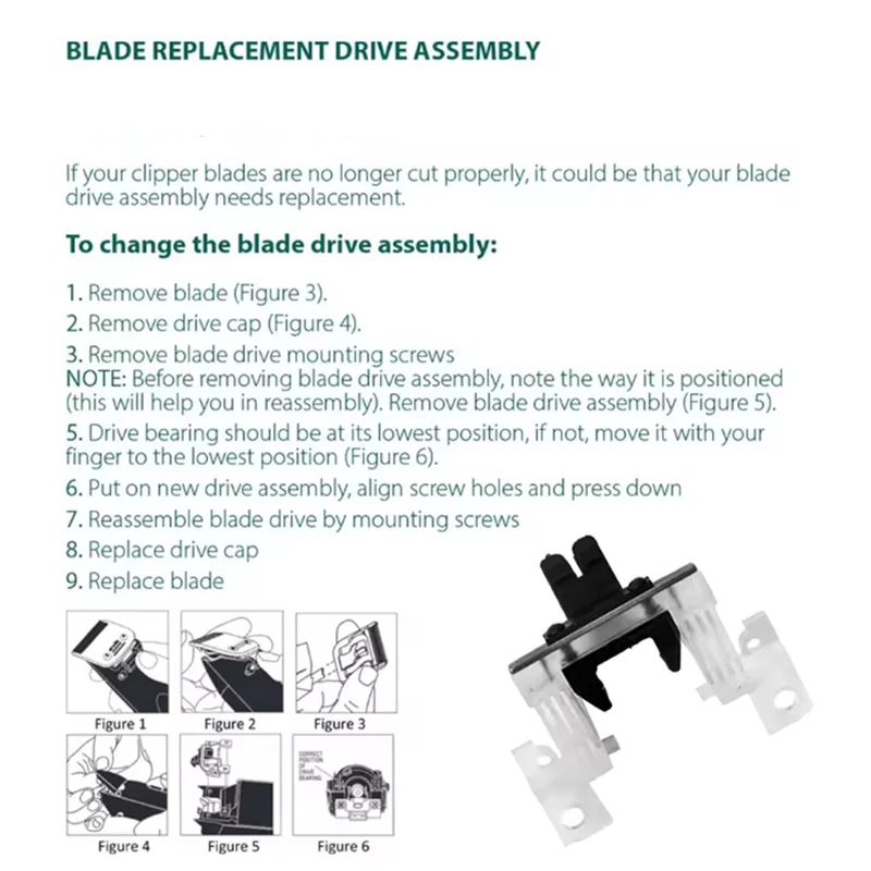لماذا-Blade Drive Assembly Lever استبدال شفرة لـ Andis Pet AG، SMC، AGC، AGRC، AGR+، AGCL، AGC Dog Clipper
