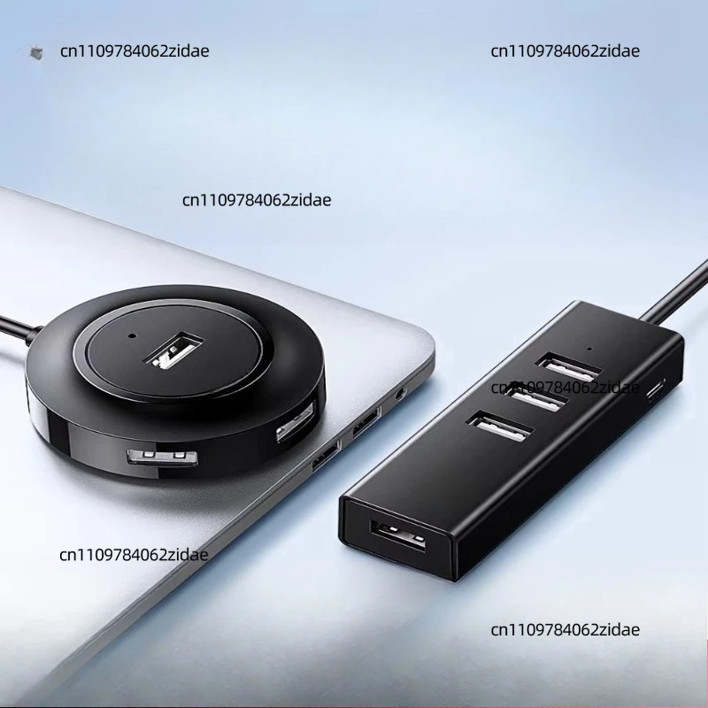 For  USB Plug Multi-outlet To Dual-output Hub Desktop Converter External USB Drive One-to-four Splitter Adapter