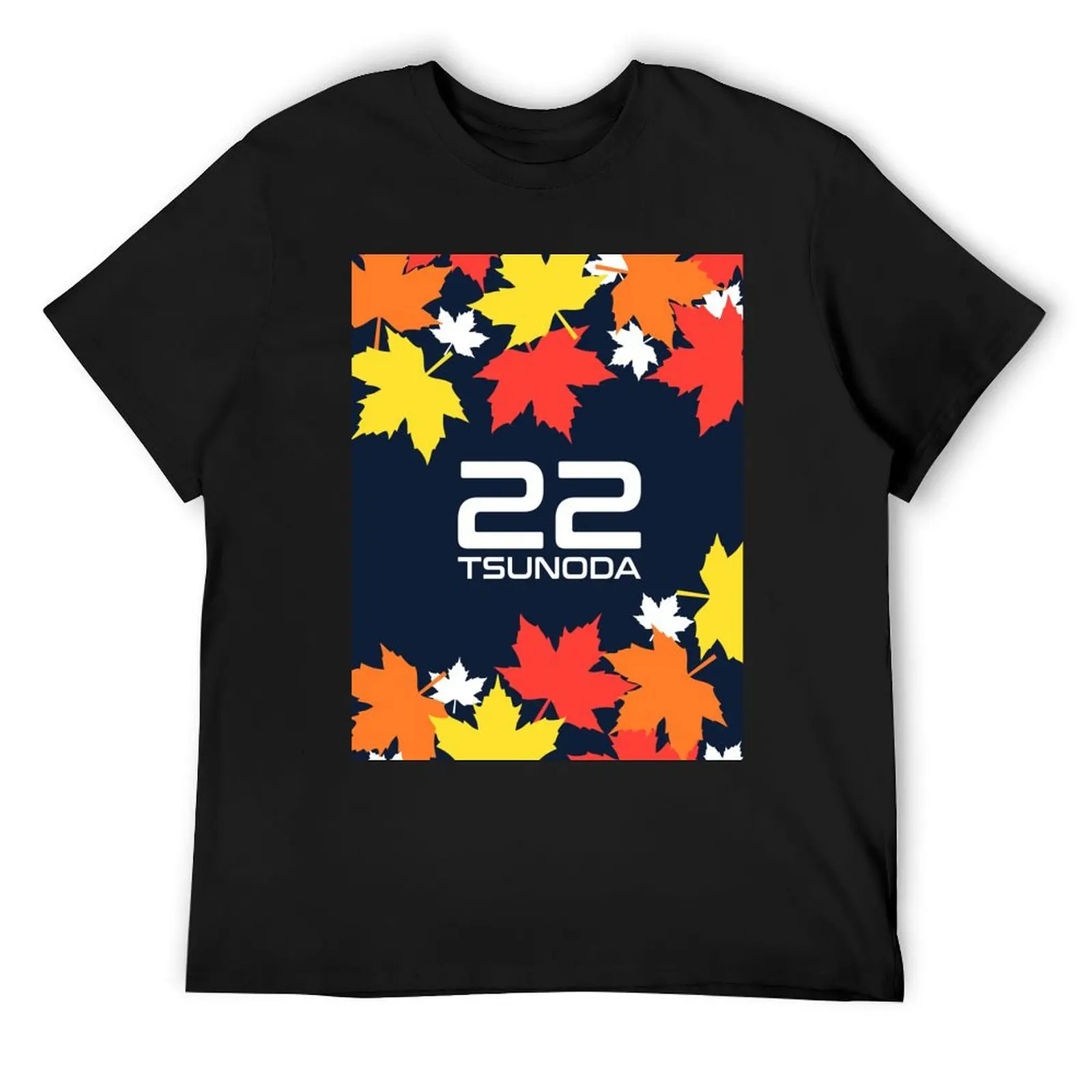 F1 2024 - Yuki Tsunoda #22 T-Shirt man clothes for a boy Aesthetic clothing tee shirts for men