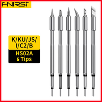 FNIRSI HS-02 series soldering iron tip accessories, power supply cc cable soldering iron stand complete set of accessories