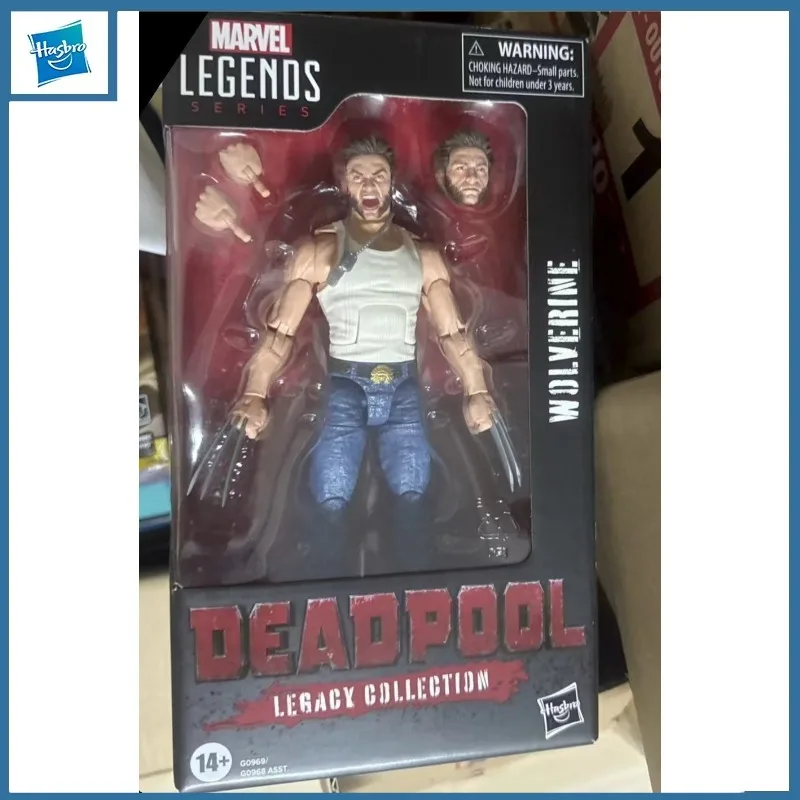 

Hasbro Original Marvel Legends X-men Waistcoat Wolverine Movie Edition 6 Inches Action Figure Toys for Boys Girls Gift
