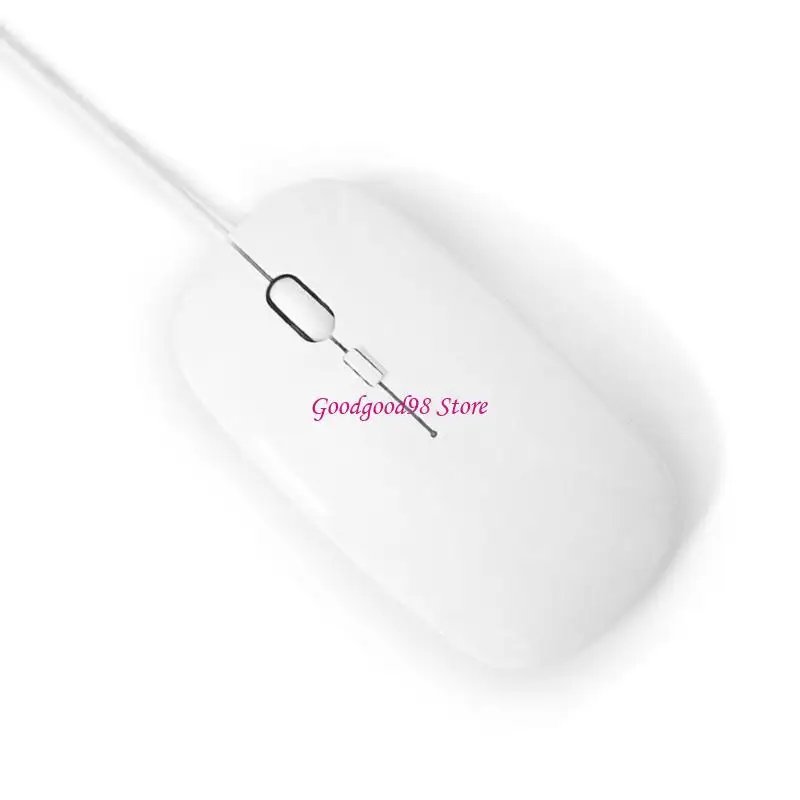 Quiet Corded Mouse Type C Port Durability Plastic Body Accurate Sensoring Comfortable Fit For Daily Computer Use 
