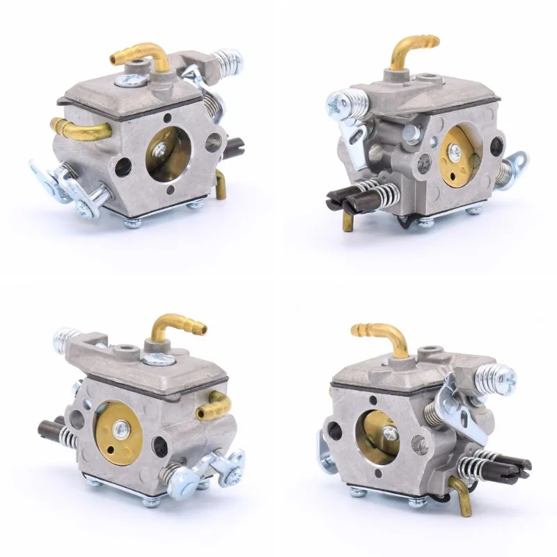 52CC 58CC 2-Stroke Chainsaw Carburetor WT-856 with Dual Copper Tube & Fuel Filter Bubble