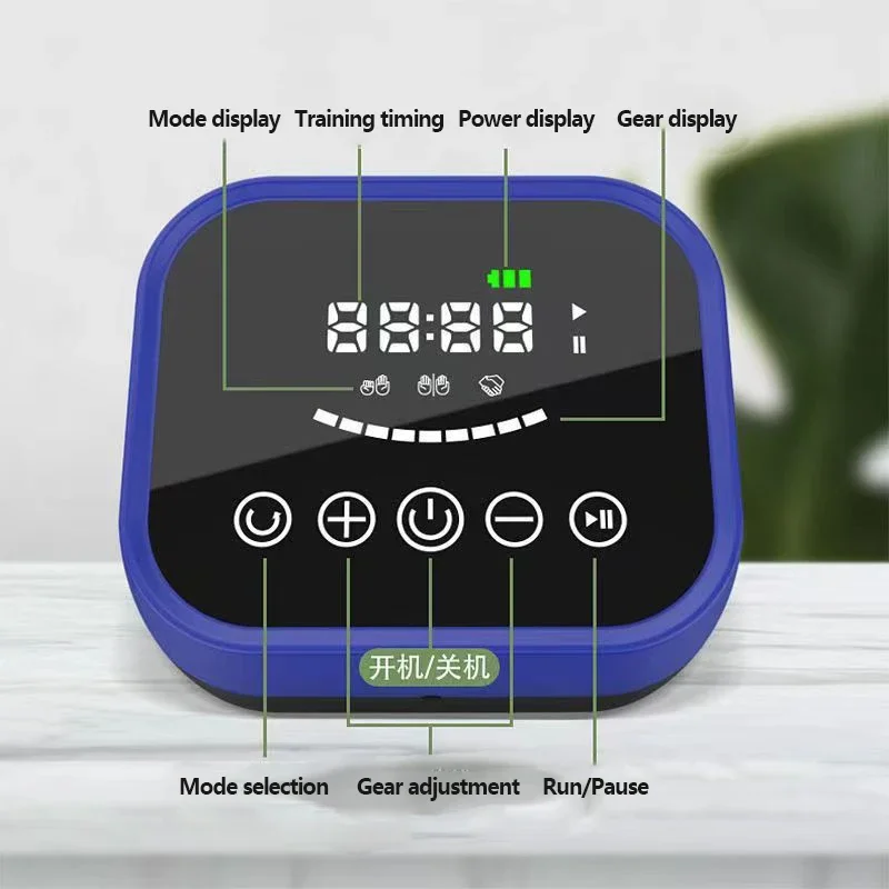 قفازات التدليك الذكية السكتة الدماغية شلل نصفي إعادة التأهيل وظيفة اليد روبوت قفازات إعادة التأهيل التدريب قفاز العناية بالإصبع