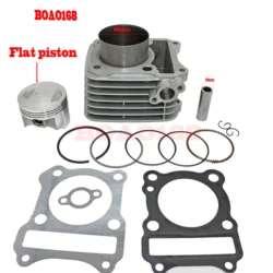 Motorcycle Cylinder 62mm Big Bore for KEEWAY RKV125 RKS125 RKV RKS EN125 EGR  Piston Gasket Rebuild Kit