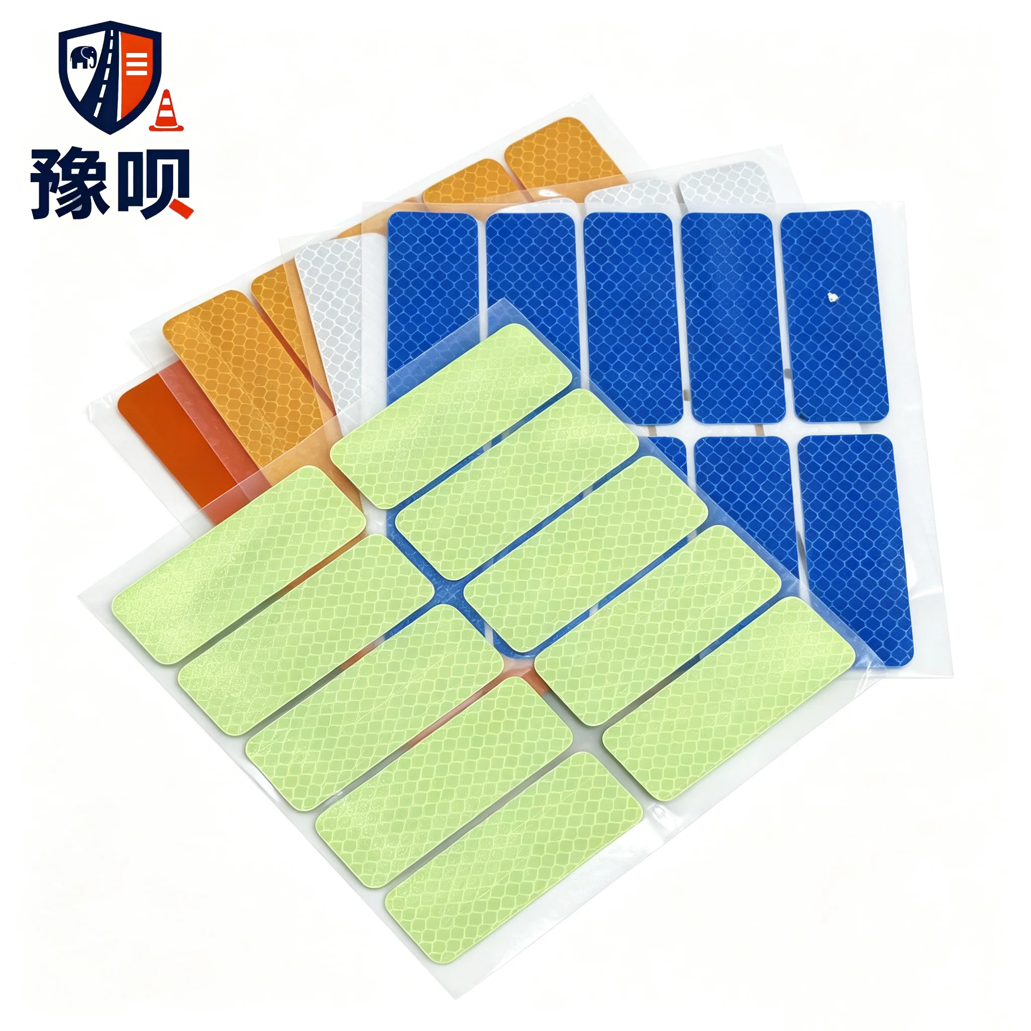 100PCS Night Reflective Strip Warning Stickers Road Reflective Stickers Car Motorcycle Bicycle Decoration Night Safety Tips