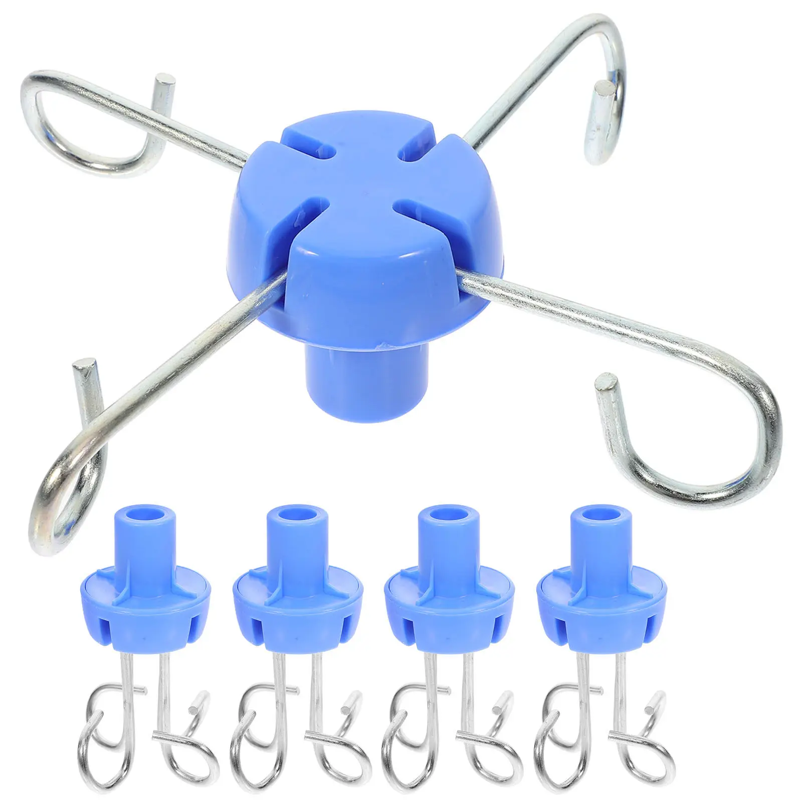 

Комплект из 5 крючков для капельниц, крепление для штатива, простая установка, совместимо со стойками для капельниц и держателями для капельных систем, решение для хранения медицинских принадлежностей