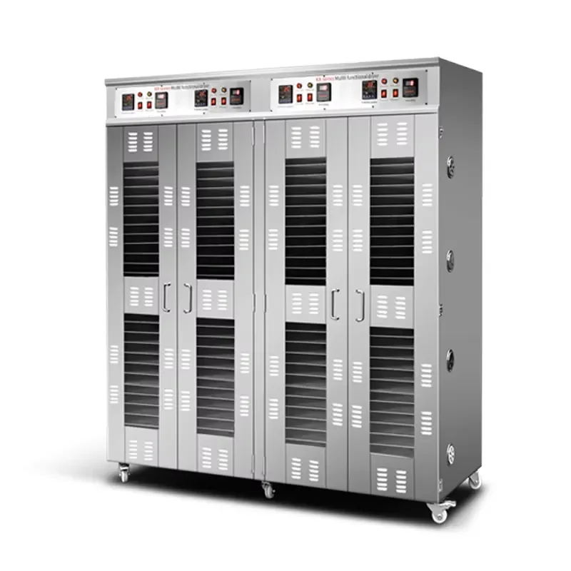 Stainless Steel Industrial Food Dehydrator Machine Commercial Fruit Vegetable Dryer for Meat Jerky Herb Drying Equipment