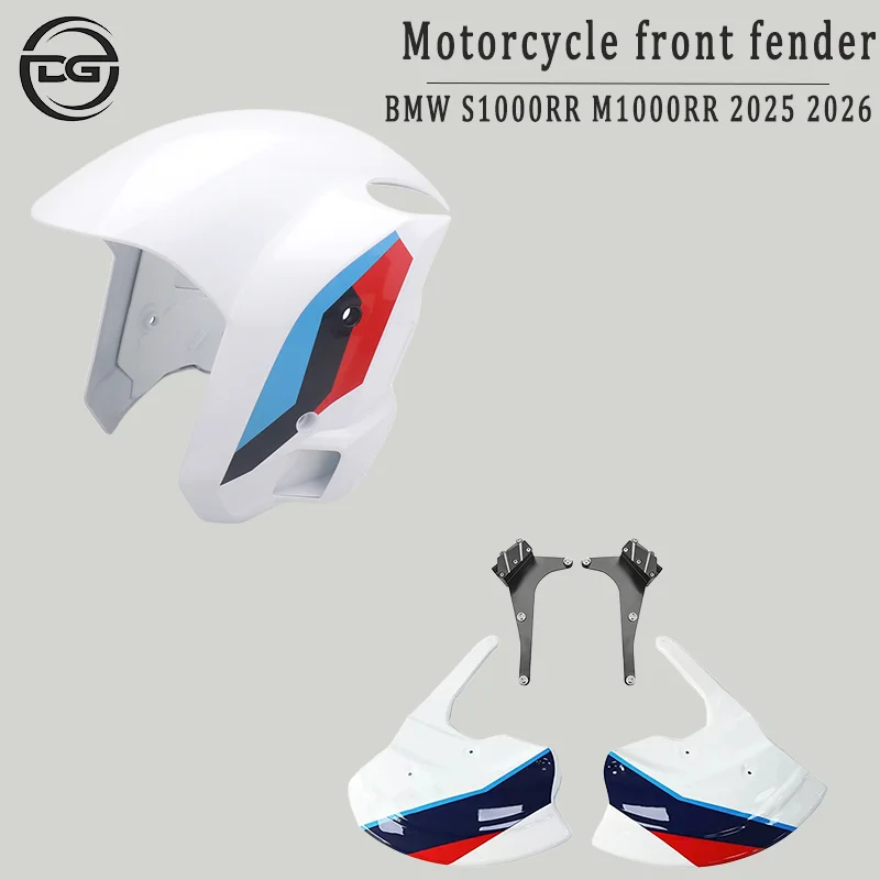 Parafango Anteriore Moto, Copriruota Anteriore, Coprimozzo Disco Freno in ABS per BMW S1000RR M1000RR S-1000RR M-1000RR 2025 2026