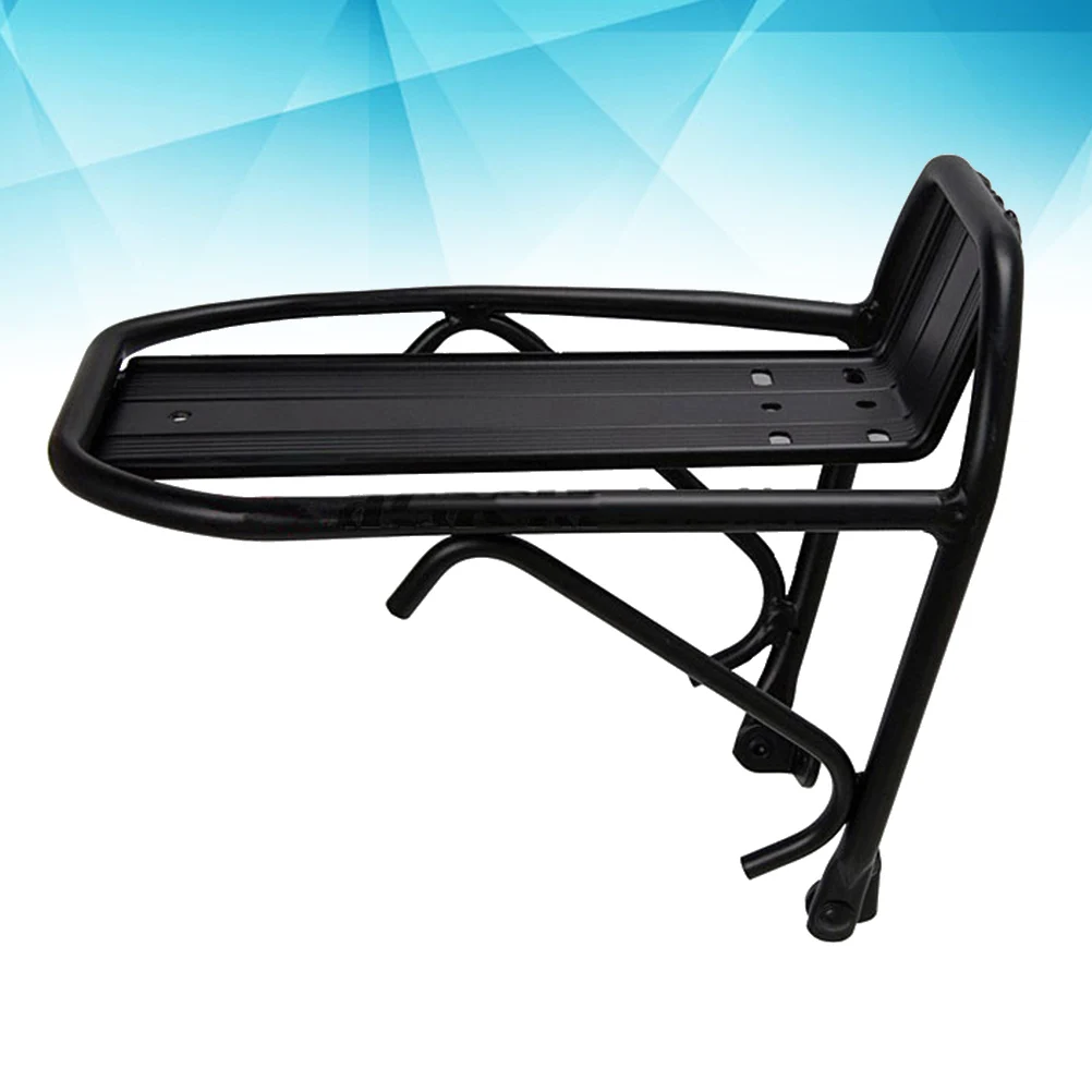 

Aluminum Alloy Bike Front Rack Strong Lightweight Durable Quick Release Front Shelf for Road Electric Folding Cycling