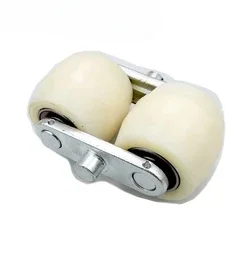 

Manual hydraulic forklift front and rear nylon wheels, PU polyurethane wheel frame assembly, ground cow accessories