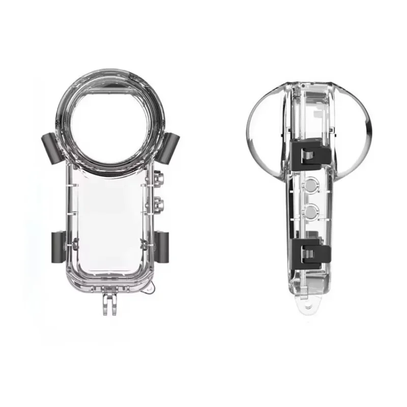 

60M Waterproof Case for Insta360 X5 Clear Plastic Underwater Diving Housing Cover Action Camera Protective Accessories