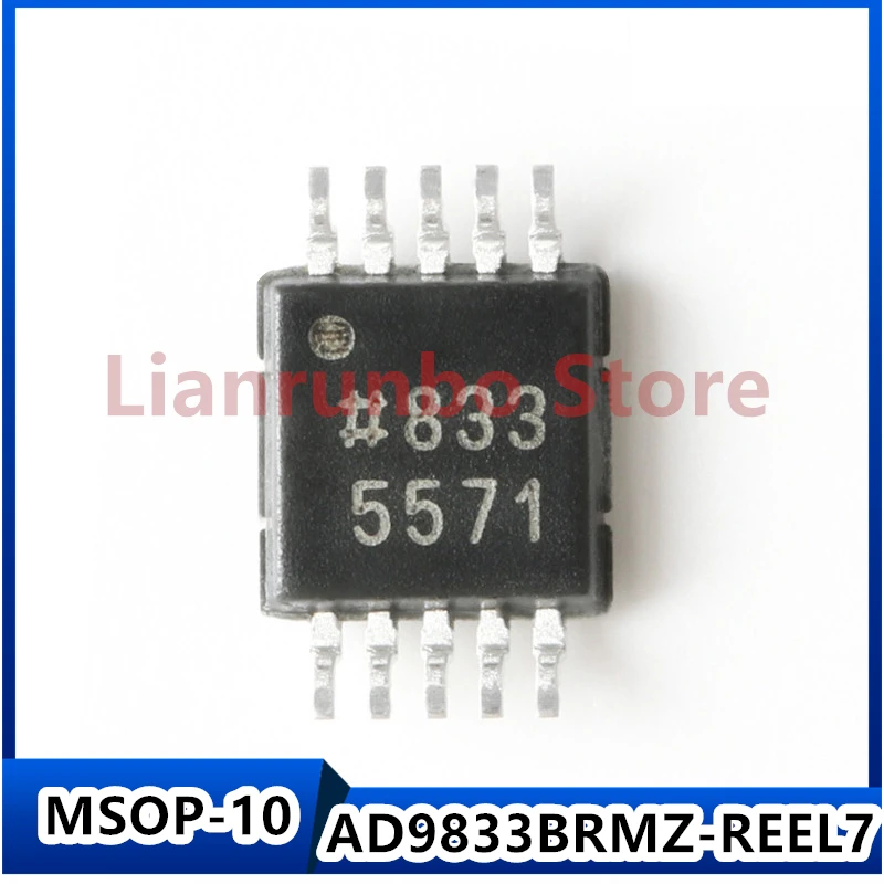 

1/PCS New original AD9833BRMZ-REEL7 MSOP-10 programmable waveform generator chip