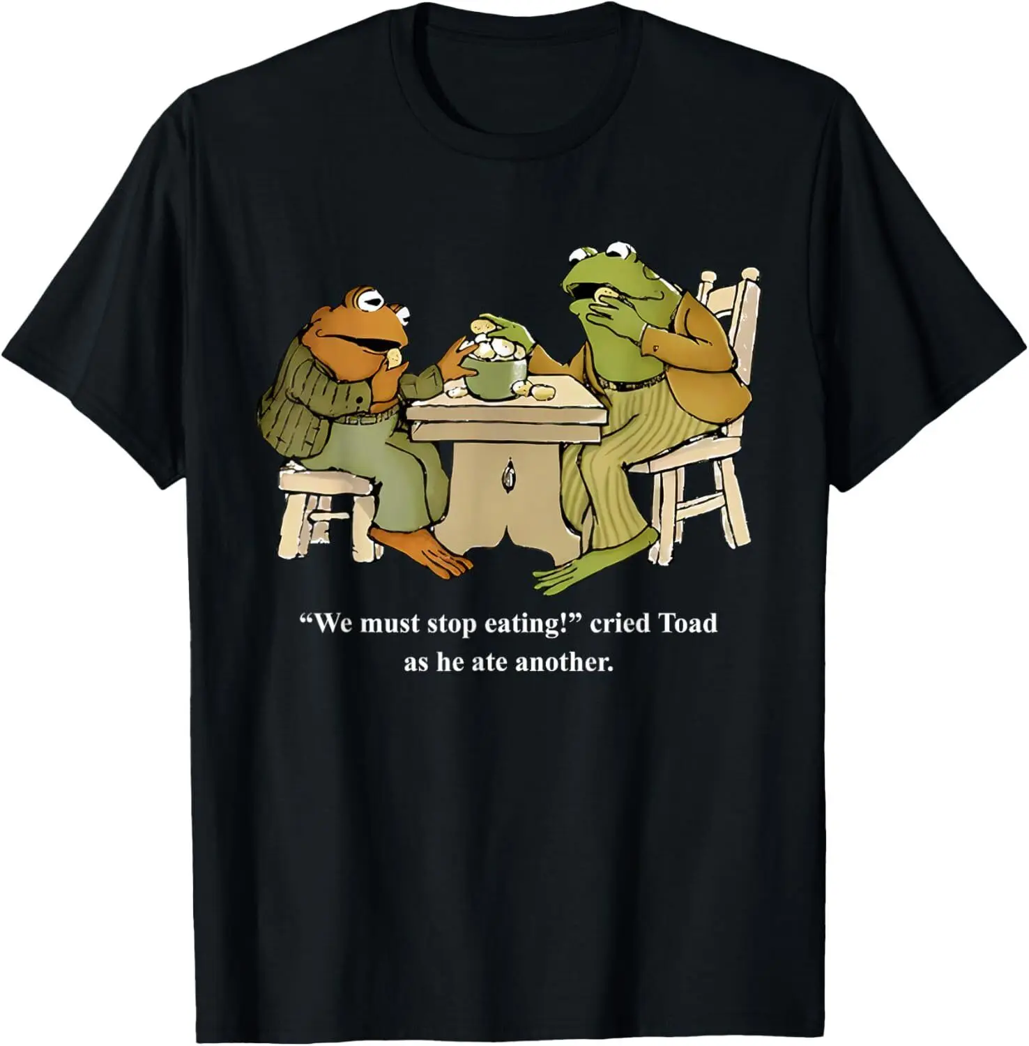 We Must Stop Eating Cried Toad As He Ate Another Frog Toad T-Shirt