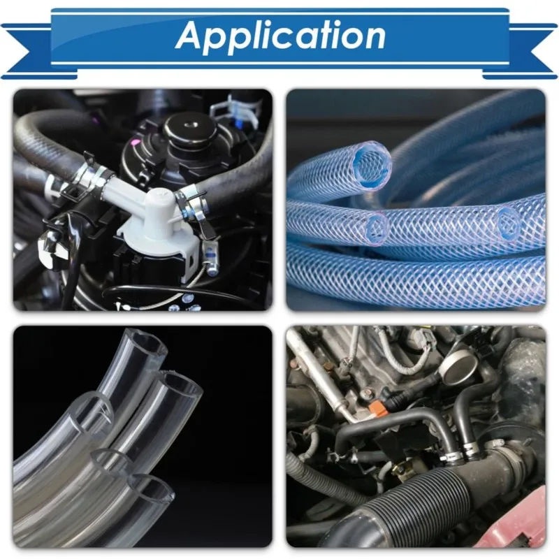 B97A-Automotive Replacement Fastener Assortment Kit 6 Sizes Spring Hose Clamps Low Pressure Air Clamps& Sleeving
